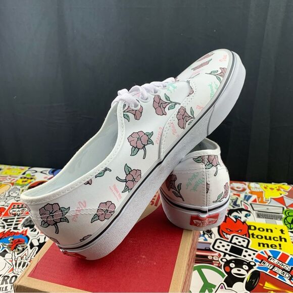 Vans Authentic Thank You Floral Womens Various Sizes - Picture 10 of 14